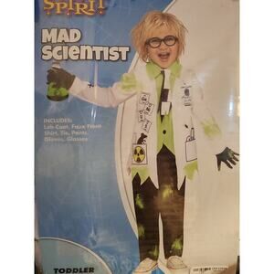 Mad Scientist Children Costume 3-4T